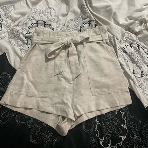 Linen shorts